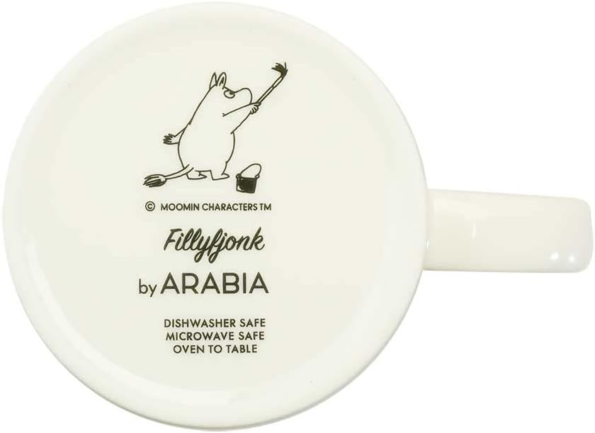 Moomin Mug 0.3L Fillyjonk Grey - Aamu.co.uk - Arabia - Aamu.co.uk