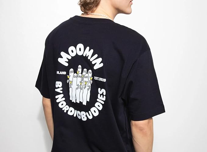 Nordicbuddies T-Shirt - Hattifatteners - Navy - Aamu.co.uk - NordicBuddies - Aamu.co.uk