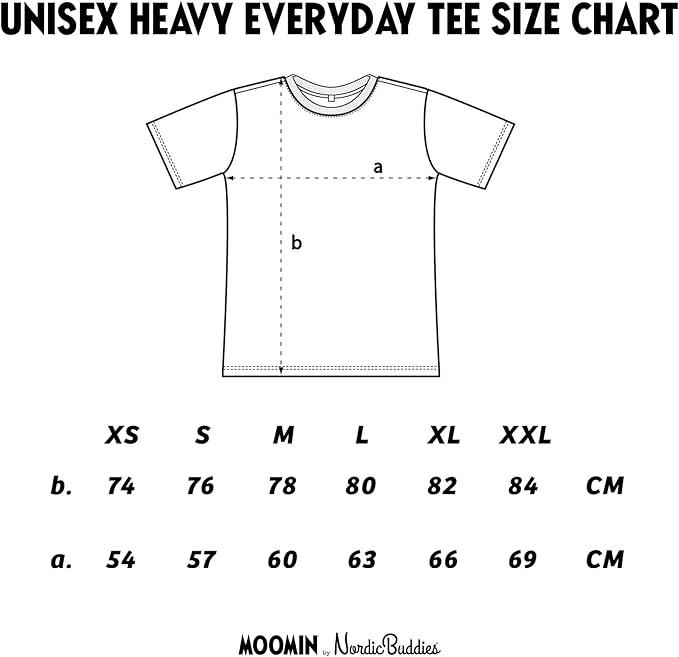 T-Shirt - Moomintroll - White - Aamu.co.uk - NordicBuddies