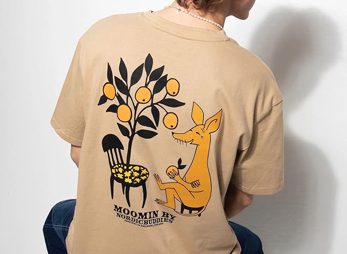 Nordicbuddies T-Shirt Sniff - Beige - Aamu.co.uk - NordicBuddies - Aamu.co.uk