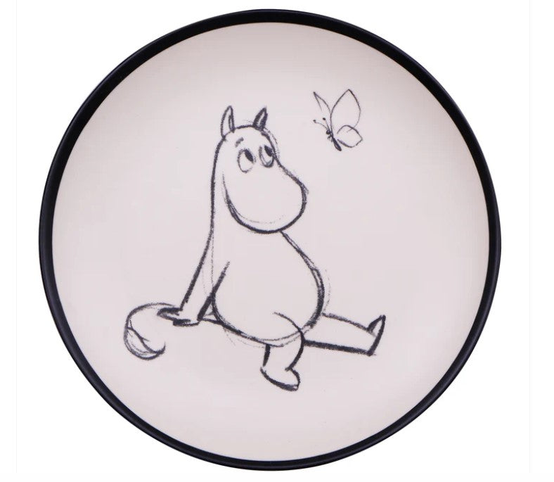 Moomin 100% Melamine Plate - Aamu.co.uk - Barbo - Aamu.co.uk