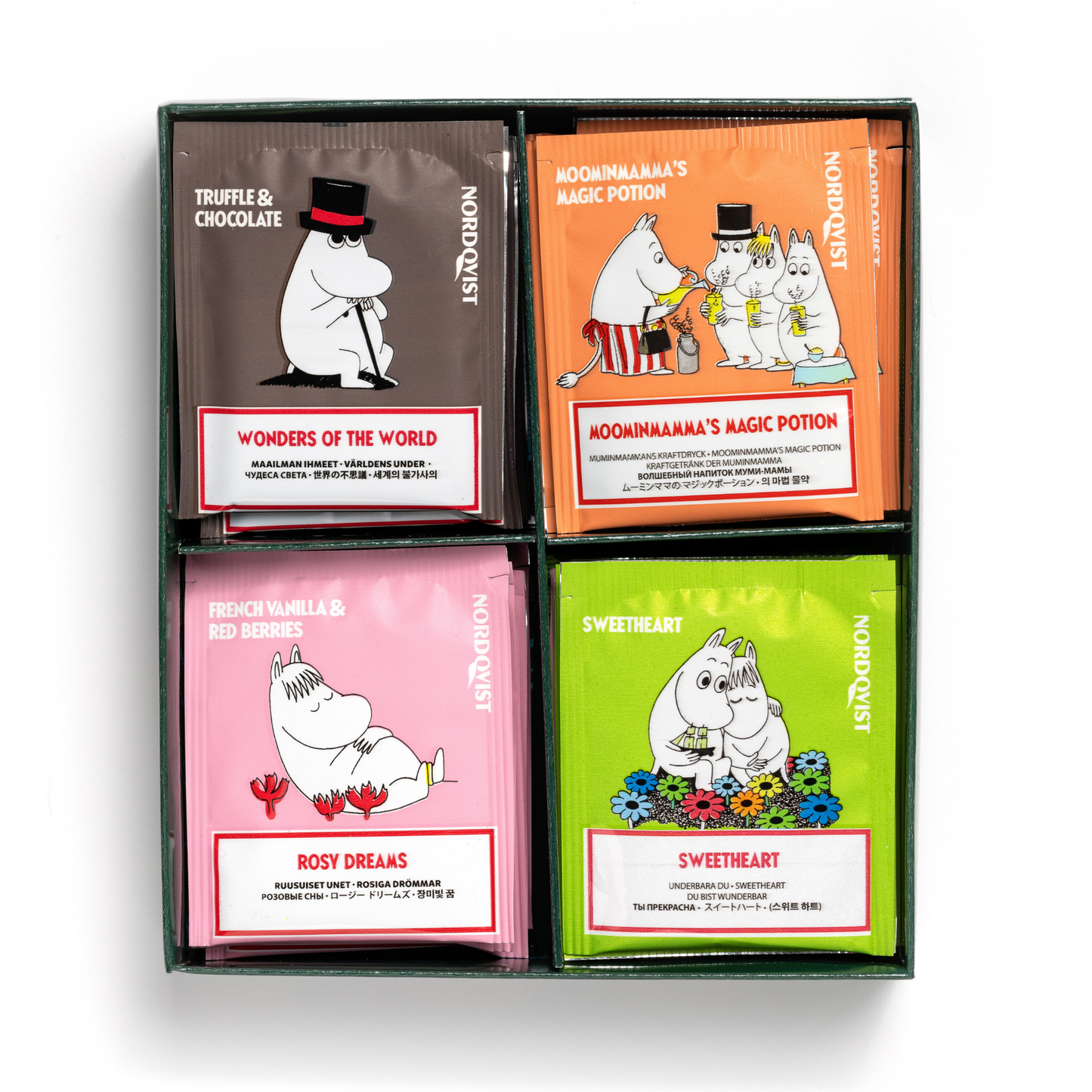 Moomin Besties Tea Assortment - Aamu.co.uk - Nordqvist - Aamu.co.uk