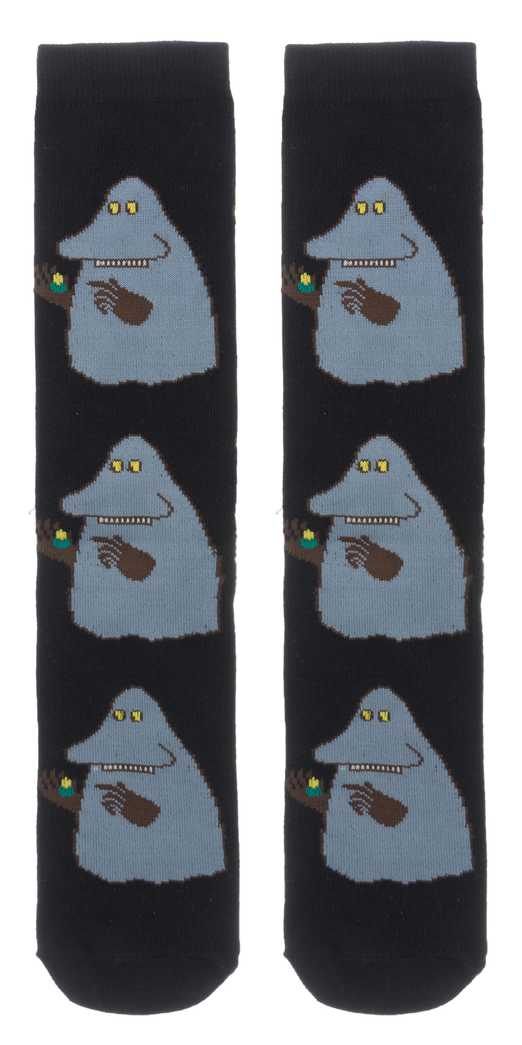 Groke Moomin Socks Black/grey Size EU: 40-45 - Aamu.co.uk - NordicBuddies