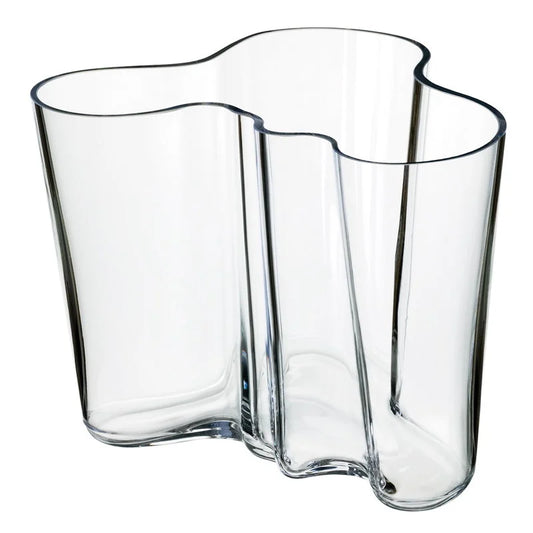 Iittala Alvar Aalto 160mm Clear Vase - Aamu.co.uk - Iittala - Aamu.co.uk