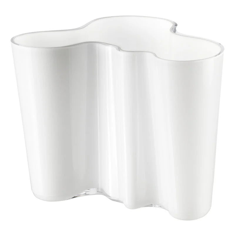 Iittala Aalto White Vase 160mm - Aamu.co.uk - Iittala - Aamu.co.uk