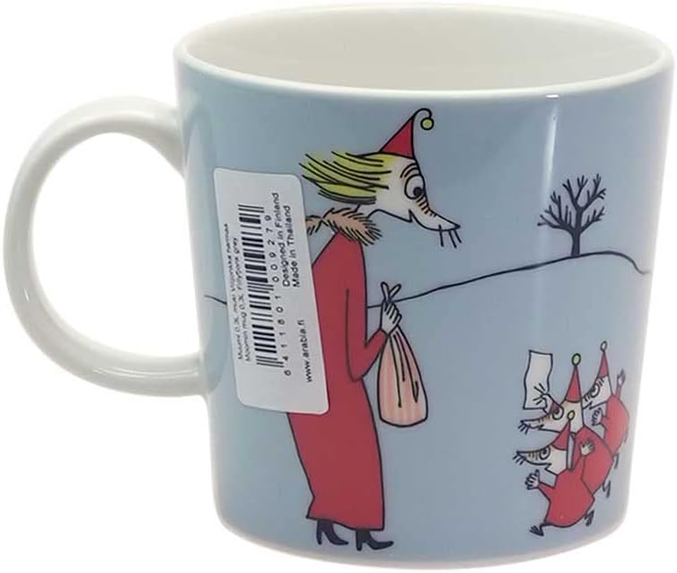 Moomin Mug 0.3L Fillyjonk Grey - Aamu.co.uk - Arabia - Aamu.co.uk