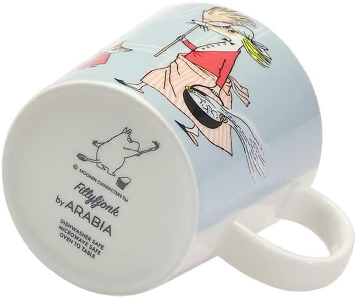 Moomin Mug 0.3L Fillyjonk Grey - Aamu.co.uk - Arabia - Aamu.co.uk