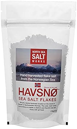Havsnø - Norwegian Salt Flakes - 175g - Aamu.co.uk - North Sea Works - Aamu.co.uk