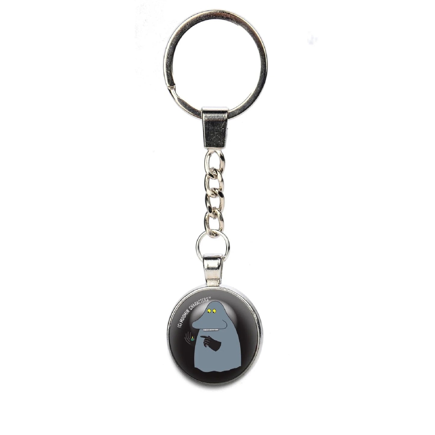 The Groke - Key Chain - Black - Aamu.co.uk - NordicBuddies - Aamu.co.uk