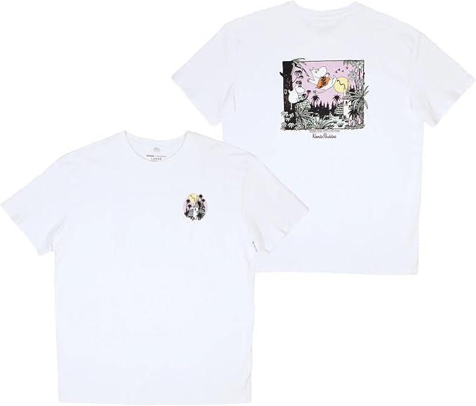 T-Shirt - Moomin Jungle - White - Aamu.co.uk - NordicBuddies