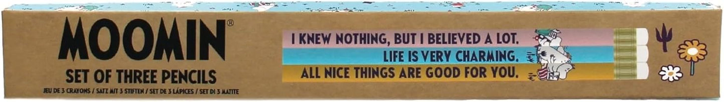 Set of 3 Moomin Pencils - Aamu.co.uk - Half Moon Bay