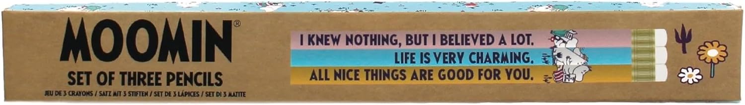 Set of 3 Moomin Pencils - Aamu.co.uk - Half Moon Bay