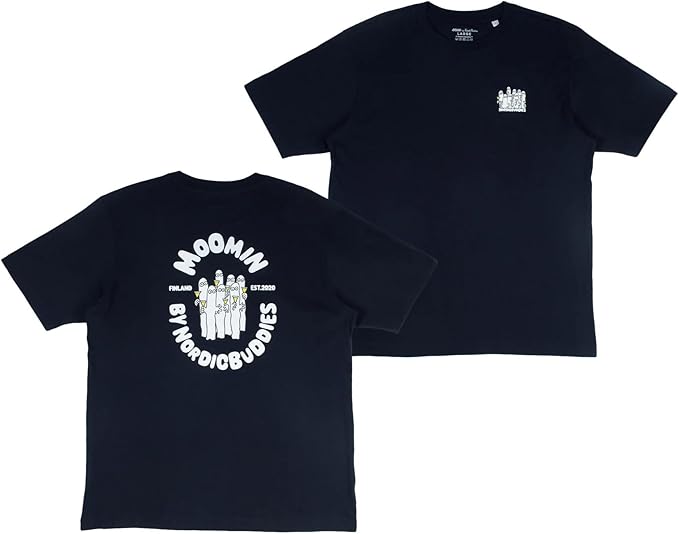 Nordicbuddies T-Shirt - Hattifatteners - Navy - Aamu.co.uk - NordicBuddies - Aamu.co.uk