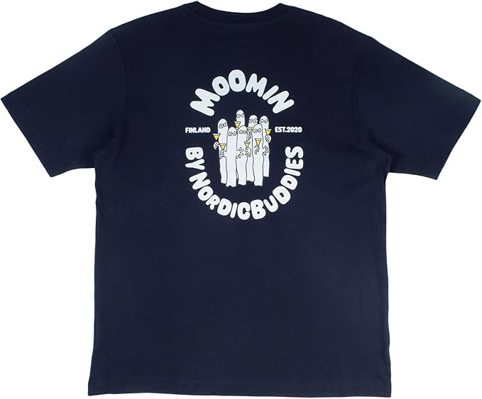 Nordicbuddies T-Shirt - Hattifatteners - Navy - Aamu.co.uk - NordicBuddies - Aamu.co.uk