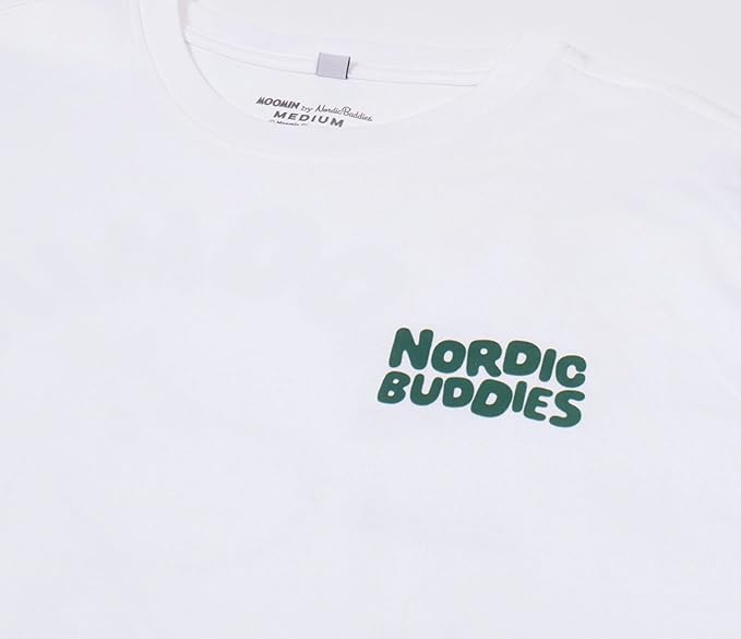 T-Shirt - Moomintroll - White - Aamu.co.uk - NordicBuddies
