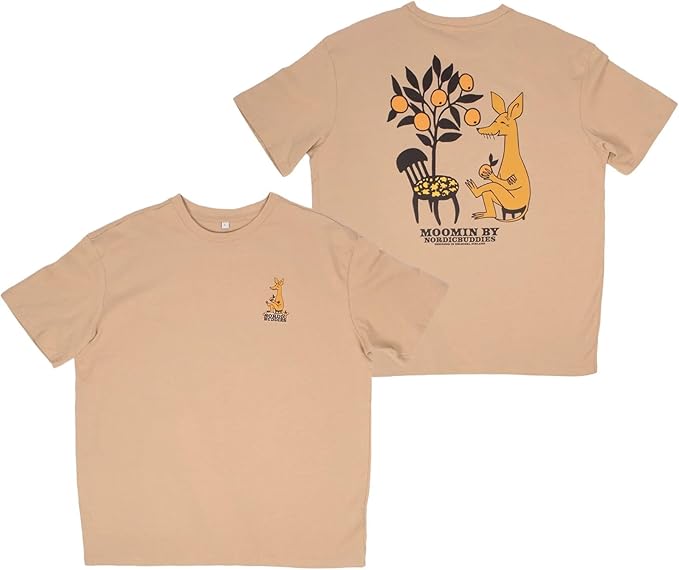 Nordicbuddies T-Shirt Sniff - Beige - Aamu.co.uk - NordicBuddies - Aamu.co.uk