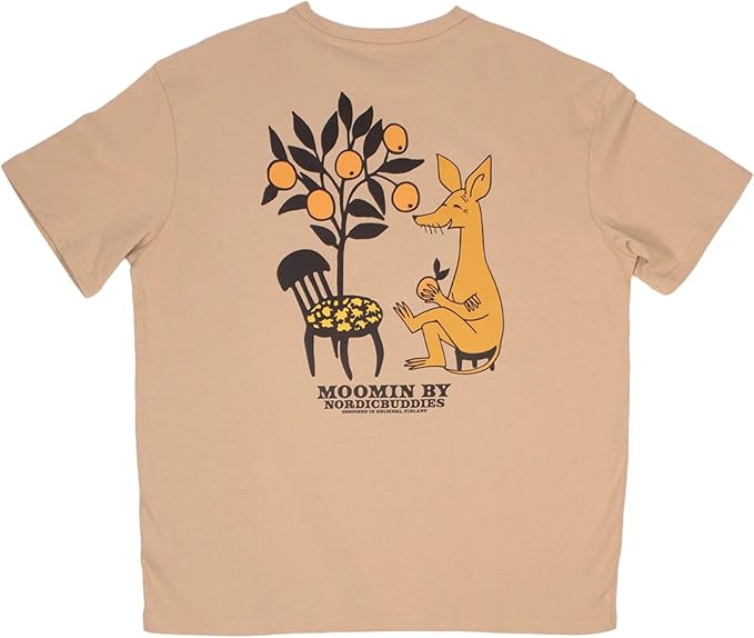 Nordicbuddies T-Shirt Sniff - Beige - Aamu.co.uk - NordicBuddies - Aamu.co.uk