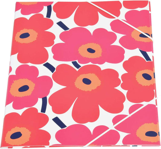 Marimekko Unikko/Poppies Document Folder A4 - Aamu.co.uk - Marimekko - Aamu.co.uk