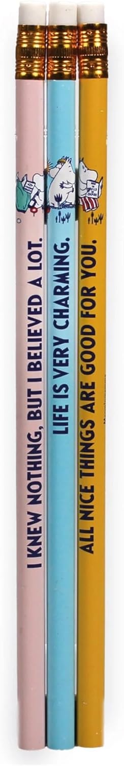 Set of 3 Moomin Pencils - Aamu.co.uk - Half Moon Bay