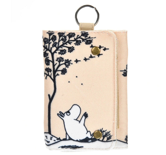 Canvas Wallet - Moomintroll Under The Tree - Canvas Wallet - Beige - Aamu.co.uk - NordicBuddies - Aamu.co.uk