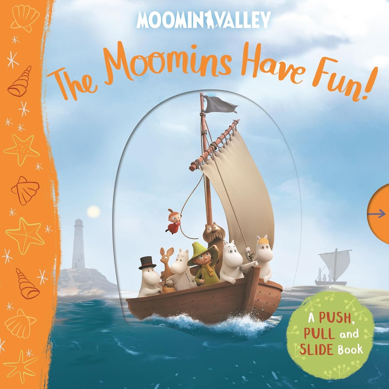The Moomins Have Fun! A Push, Pull and Slide Book Board book - Aamu.co.uk - Macmillan Children's Books - Aamu.co.uk