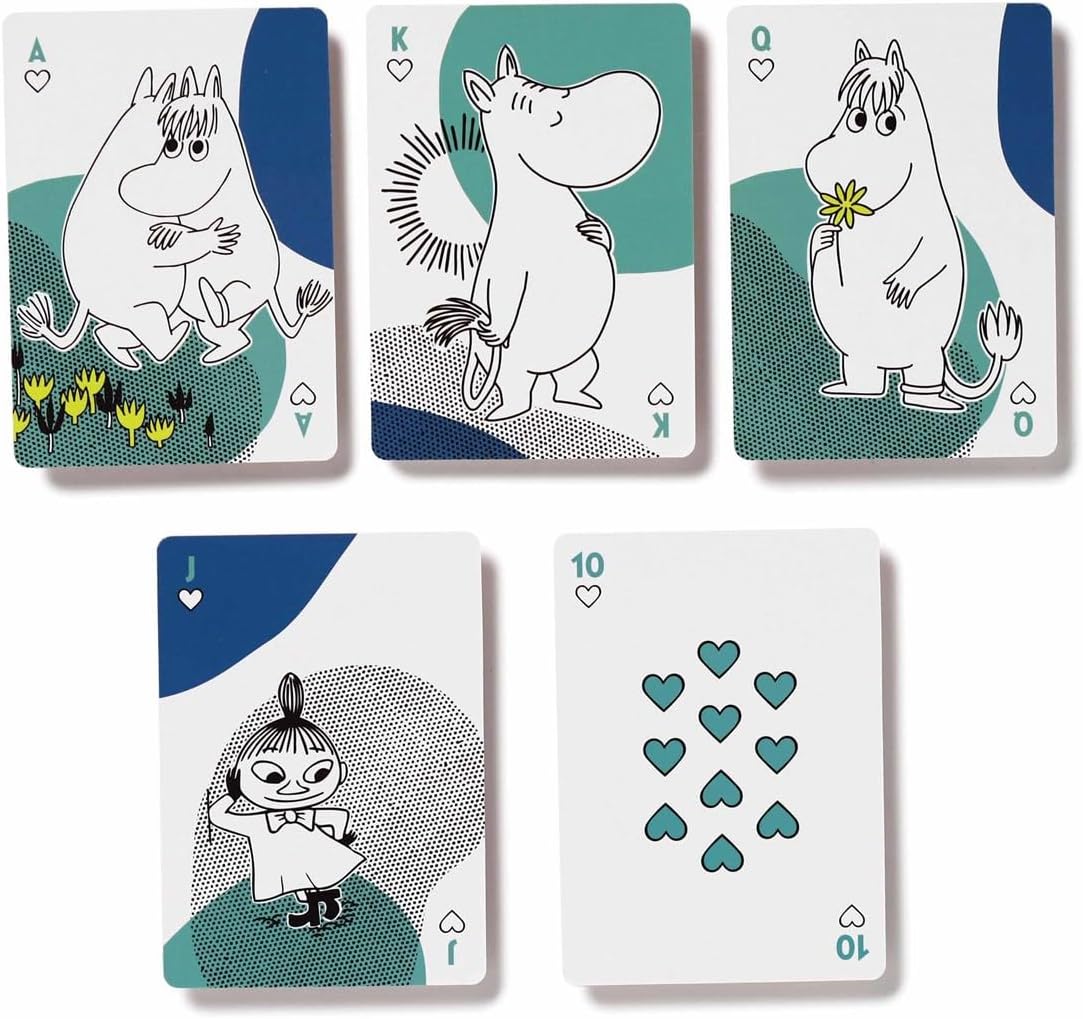 Moomin Standard Playing Card Deck - Aamu.co.uk - Puckator - Aamu.co.uk