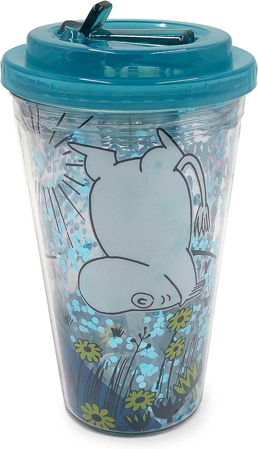 Moomin Double Walled Cup & Straw - Aamu.co.uk - Puckator - Aamu.co.uk
