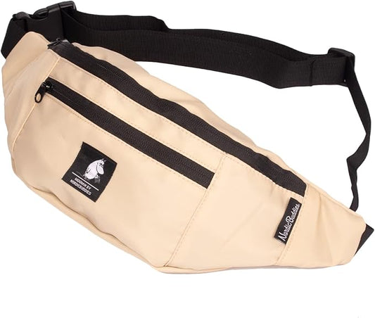Moominpappa Humble Moomin Waist Bag, Beige, One Size - Aamu.co.uk - NordicBuddies - Aamu.co.uk