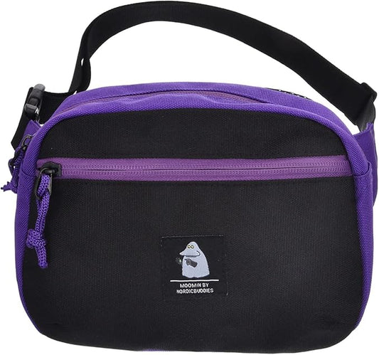 The Groke's Evening Walk Moomin Retro Waist Bag, Black, One Size - Aamu.co.uk - NordicBuddies - Aamu.co.uk
