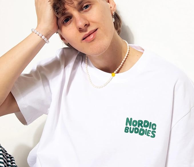 T-Shirt - Moomintroll - White - Aamu.co.uk - NordicBuddies