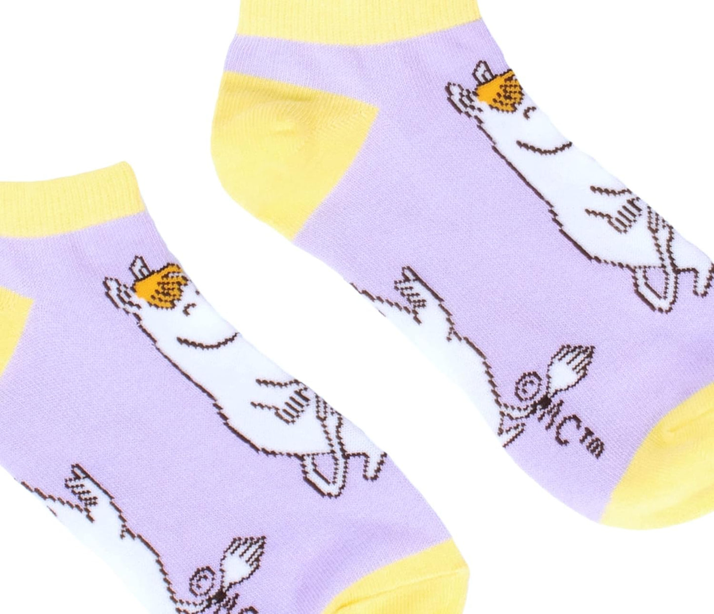 Snorkmaiden Happiness Ladies Moomin Ankle Socks, Purple, EU36-42, UK3-9 - Aamu.co.uk - NordicBuddies - Aamu.co.uk