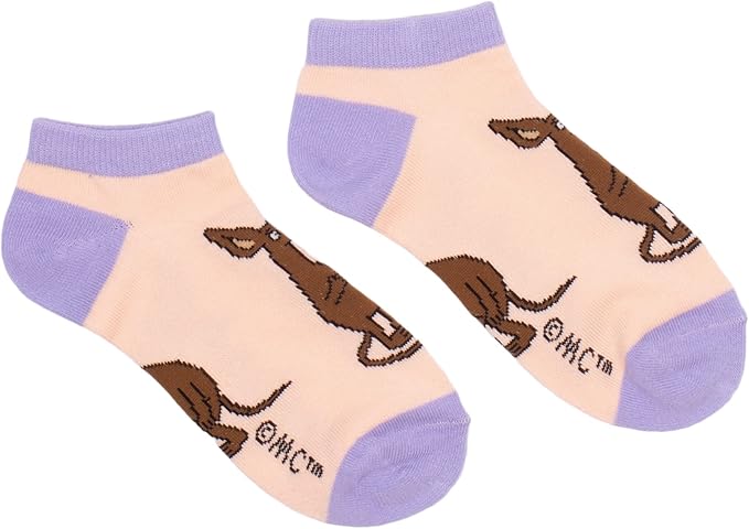 Sniff Happy Ladies Moomin Ankle Socks, Beige, EU36-42 - Aamu.co.uk - NordicBuddies - Aamu.co.uk