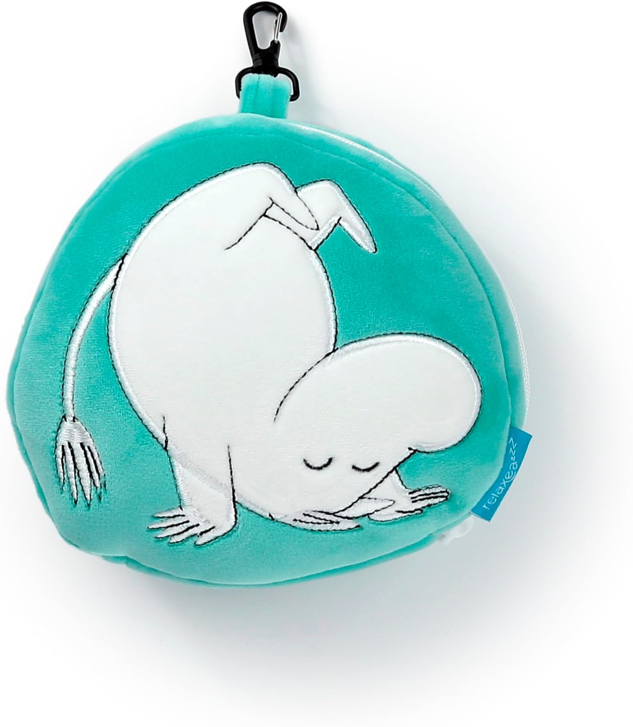 Relaxeazzz Moomin Plush Travel Pillow & Eye Mask - Aamu.co.uk - Puckator - Aamu.co.uk