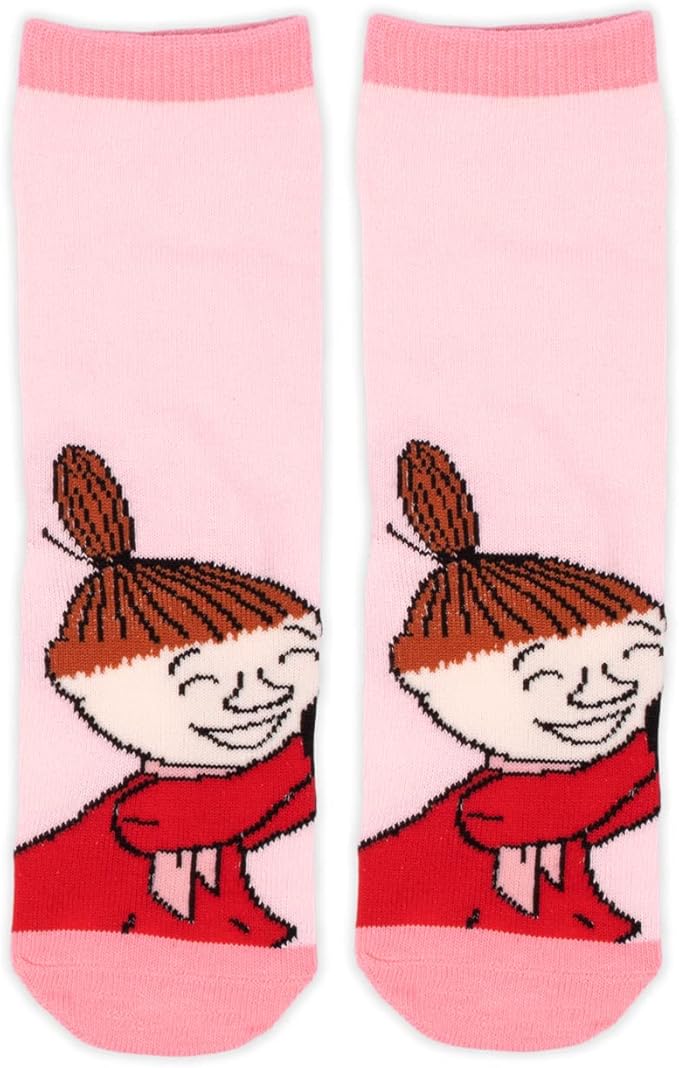 Little My Happiness Kids Moomin Socks, Pink/Red - Aamu.co.uk - NordicBuddies - Aamu.co.uk