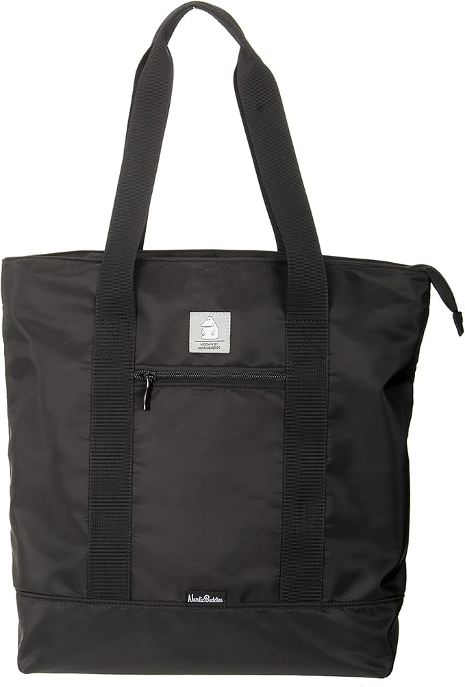 The Groke's Evening Walk Moomin Shopping Bag, Black, One size - Aamu.co.uk - NordicBuddies - Aamu.co.uk