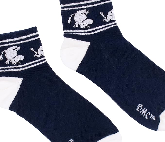 Nordicbuddies Moomintroll Running Men's Moomin Retro Ankle Socks, EU40-45 - Aamu.co.uk - NordicBuddies - Aamu.co.uk