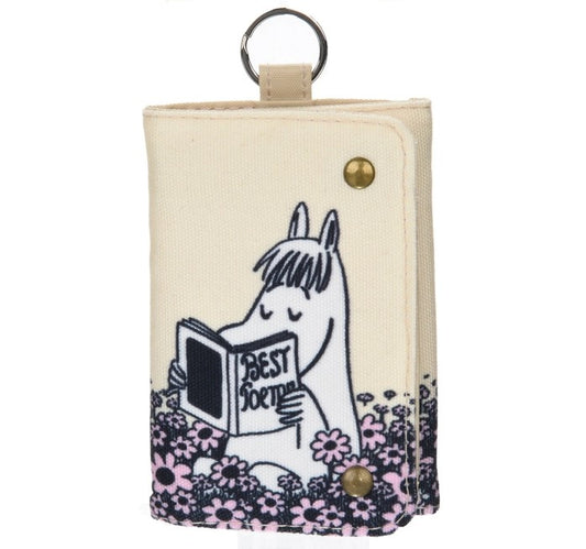 Snorkmaiden Reading - Canvas Wallet - Yellow - Aamu.co.uk - NordicBuddies - Aamu.co.uk