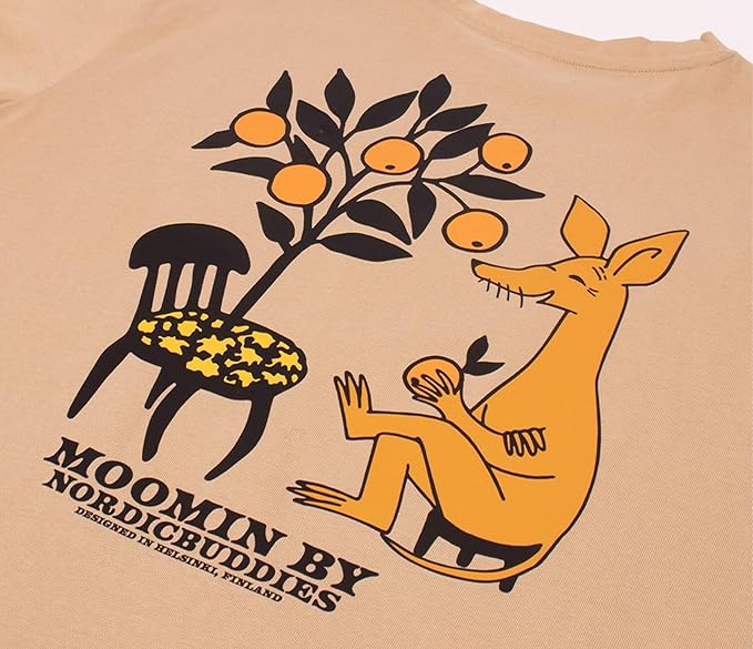 Nordicbuddies T-Shirt Sniff - Beige - Aamu.co.uk - NordicBuddies - Aamu.co.uk