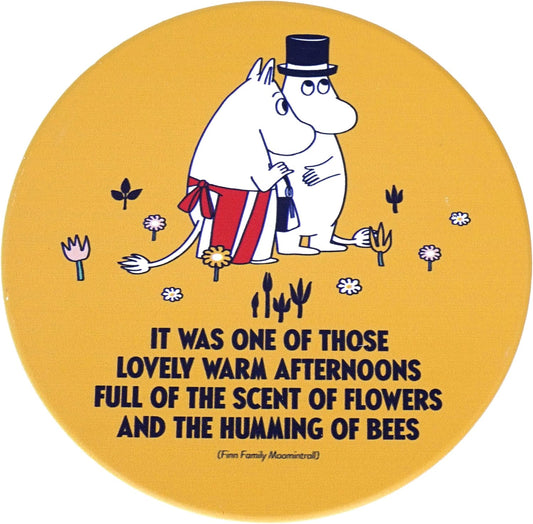 Moominmamma Ceramic Single Drinks Coaster - Aamu.co.uk - Half Moon Bay - Aamu.co.uk