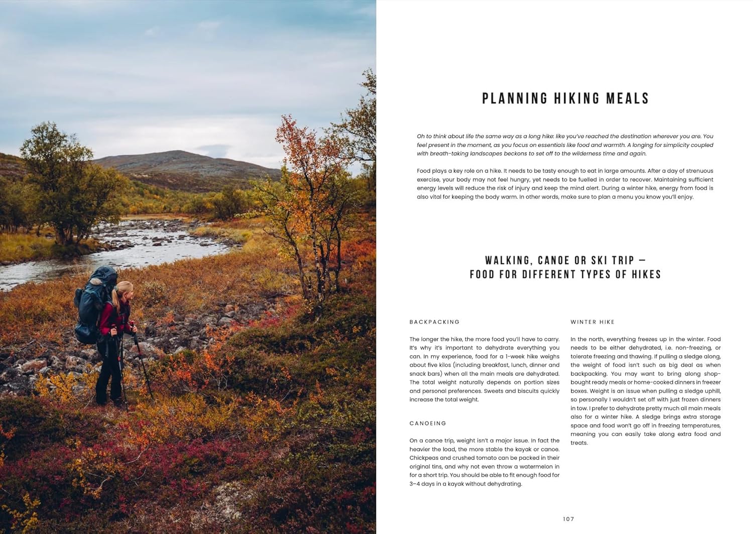 Food in the Woods – Vegetarian recipes from easy snacks to hiking meals - Aamu.co.uk - Cozy Publishing