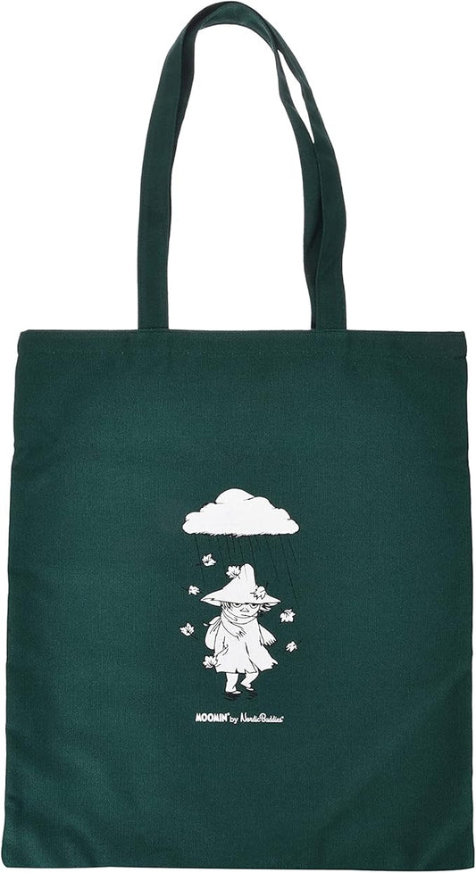 Snufkin Travelling Moomin Tote Bag, Green, One size… - Aamu.co.uk - NordicBuddies - Aamu.co.uk