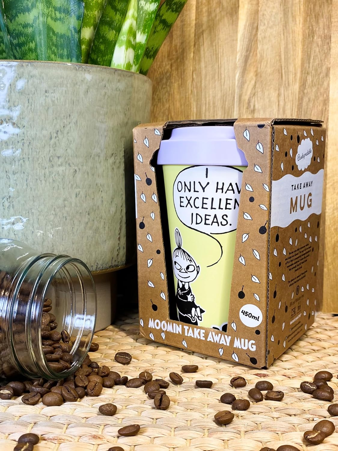 Little My's Idea PLA Takeaway Mug 450ml - Aamu.co.uk - NordicBuddies - Aamu.co.uk