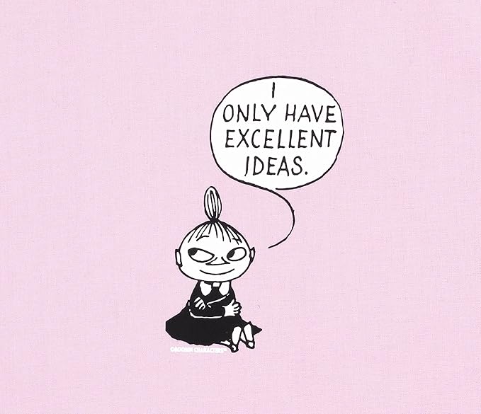 Little My Idea Moomin Tote Bag, Pink, One size - Aamu.co.uk - NordicBuddies