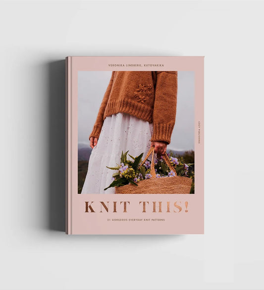 Knit This! 21 Gorgeous Everyday Knit Patterns [hardcover] Veronika Lindberg,Rebecca Watson,Veronika Lindberg,Jukka Heino,Rebecka Lindberg - Aamu.co.uk - Cozy Publishing - Aamu.co.uk