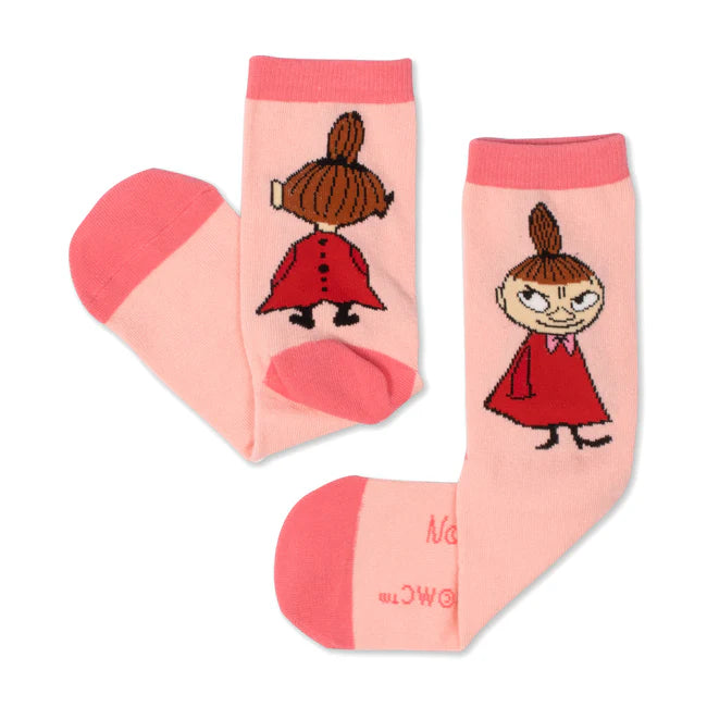 Little My Butt Ladies Moomin Socks, Pink, EU36-42 - Aamu.co.uk - NordicBuddies