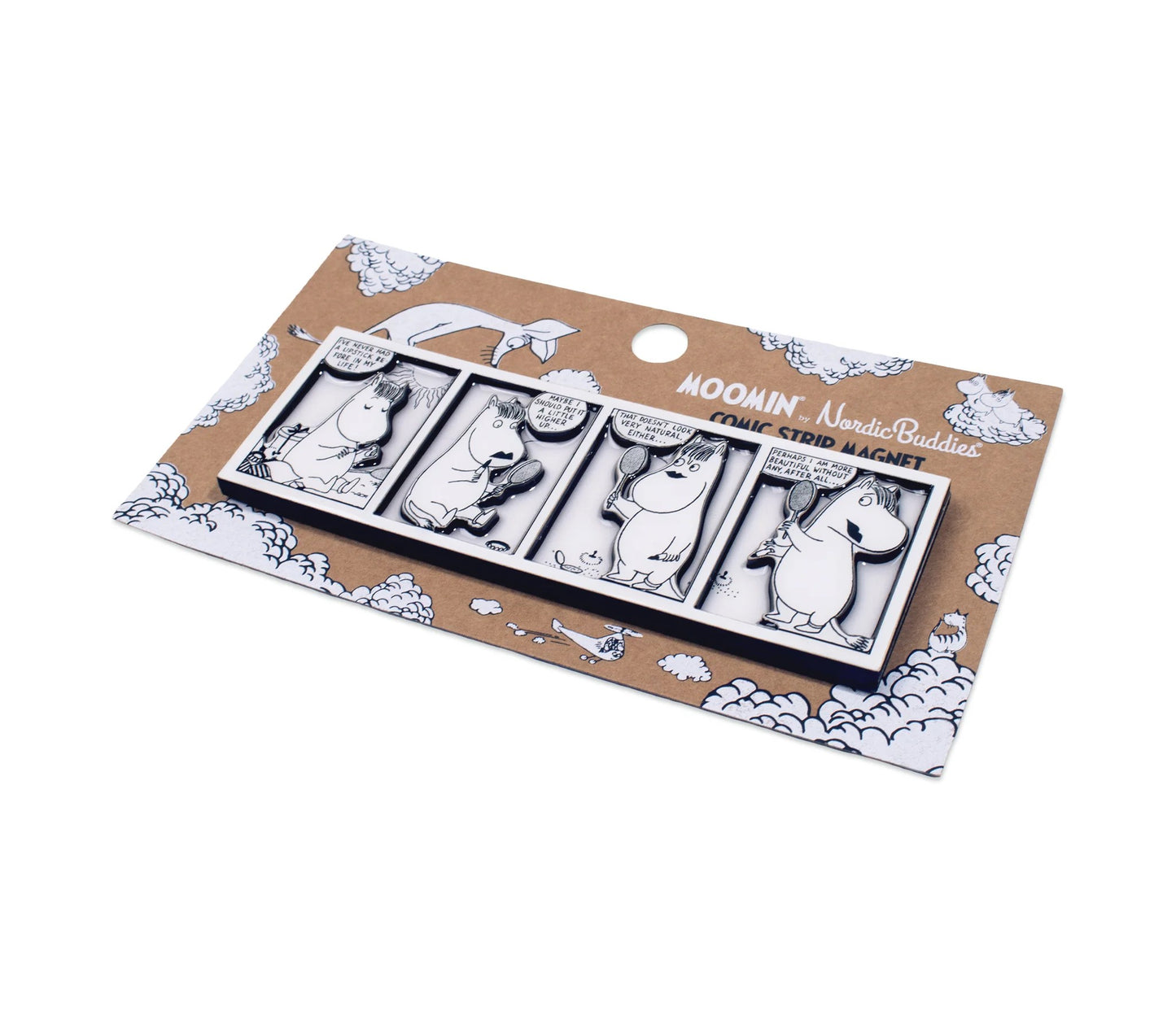 Comic strip fridge magnet - Moomin - Aamu.co.uk - NordicBuddies - Aamu.co.uk the moomin shop london