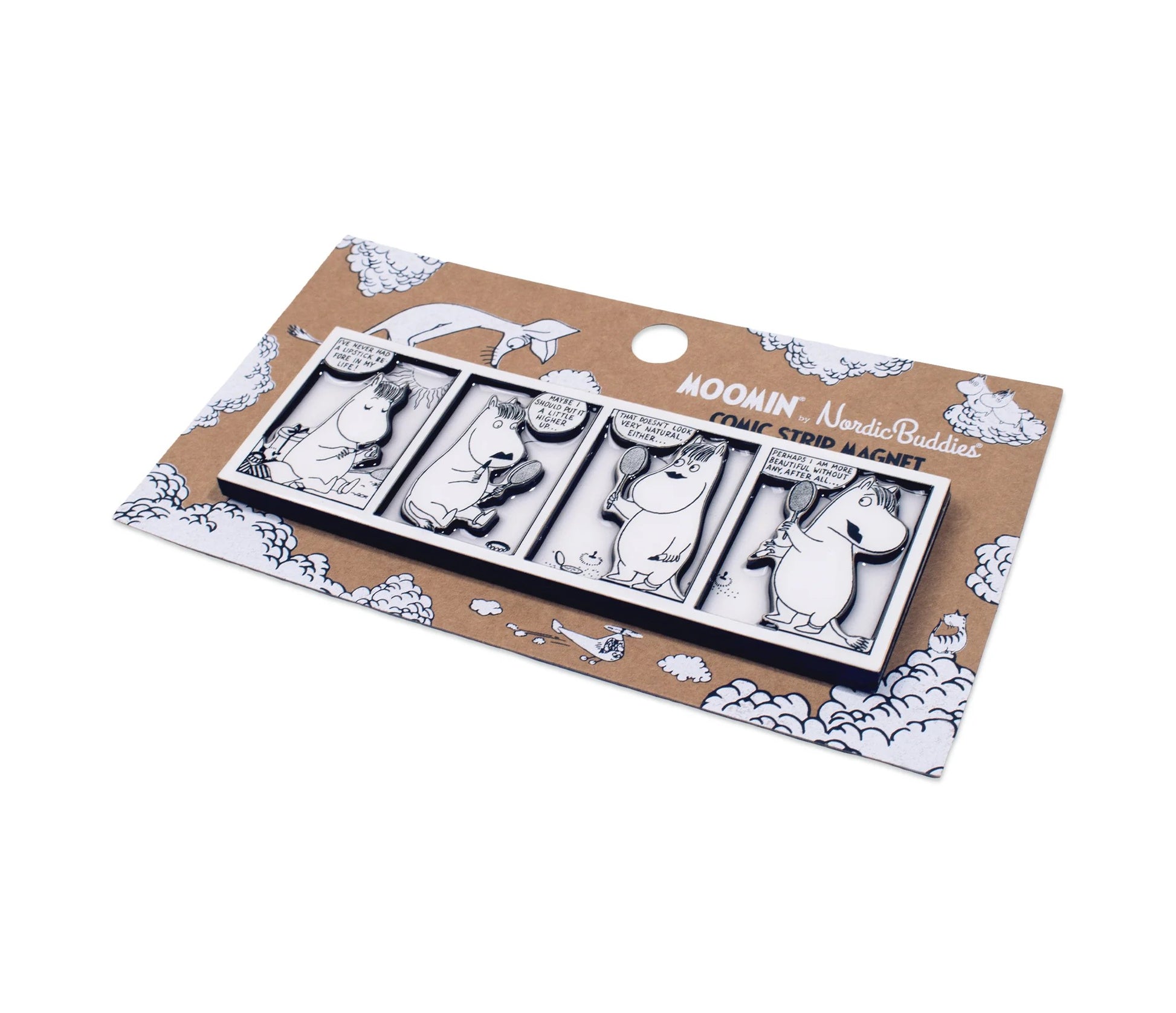 Comic strip fridge magnet - Moomin - Aamu.co.uk - NordicBuddies - Aamu.co.uk the moomin shop london