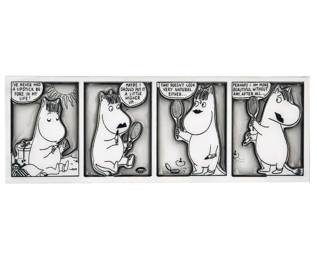 Comic strip fridge magnet - Moomin - Aamu.co.uk - NordicBuddies - Aamu.co.uk