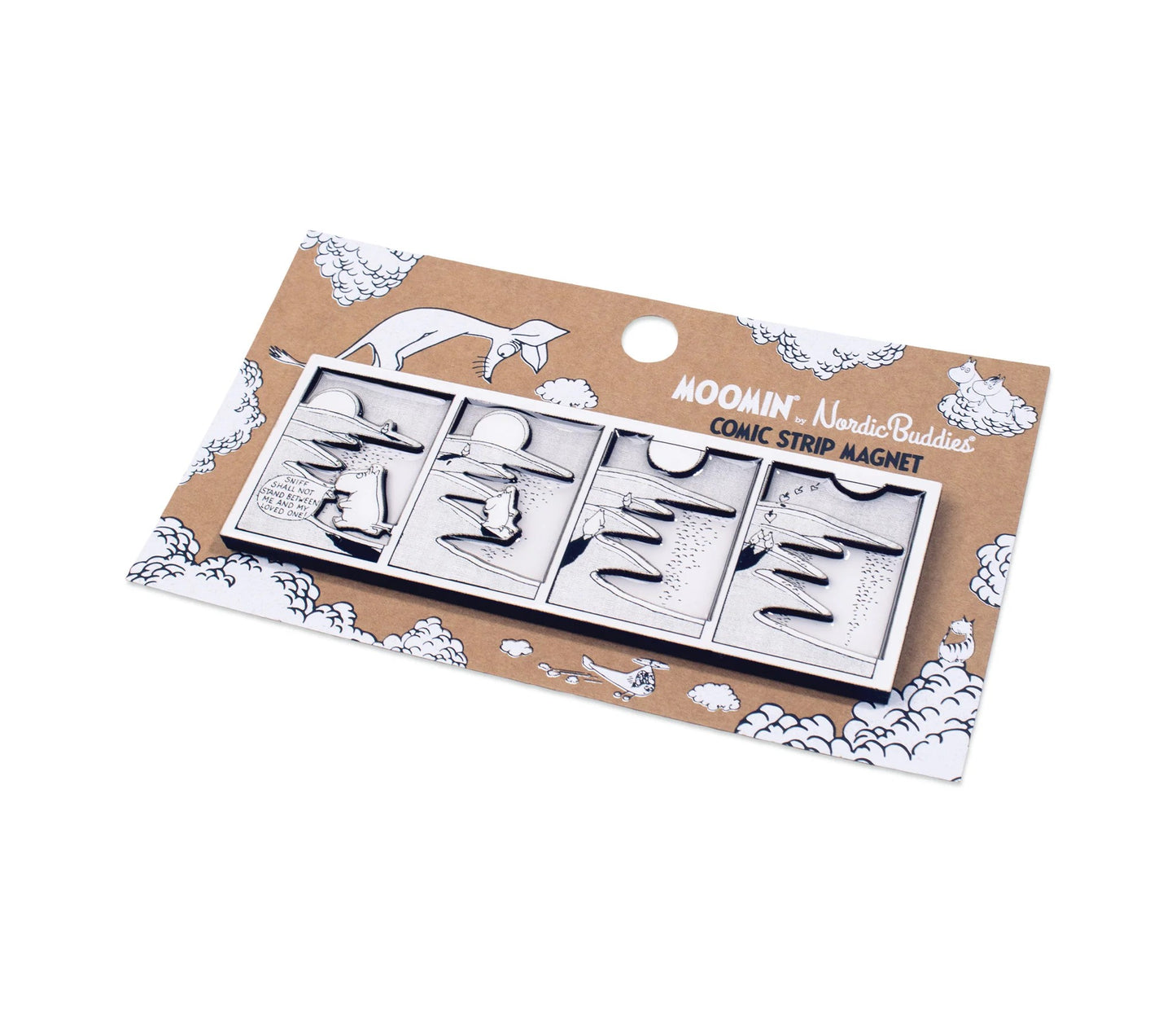 Comic strip fridge magnet - Moomin - Aamu.co.uk - NordicBuddies - Aamu.co.uk