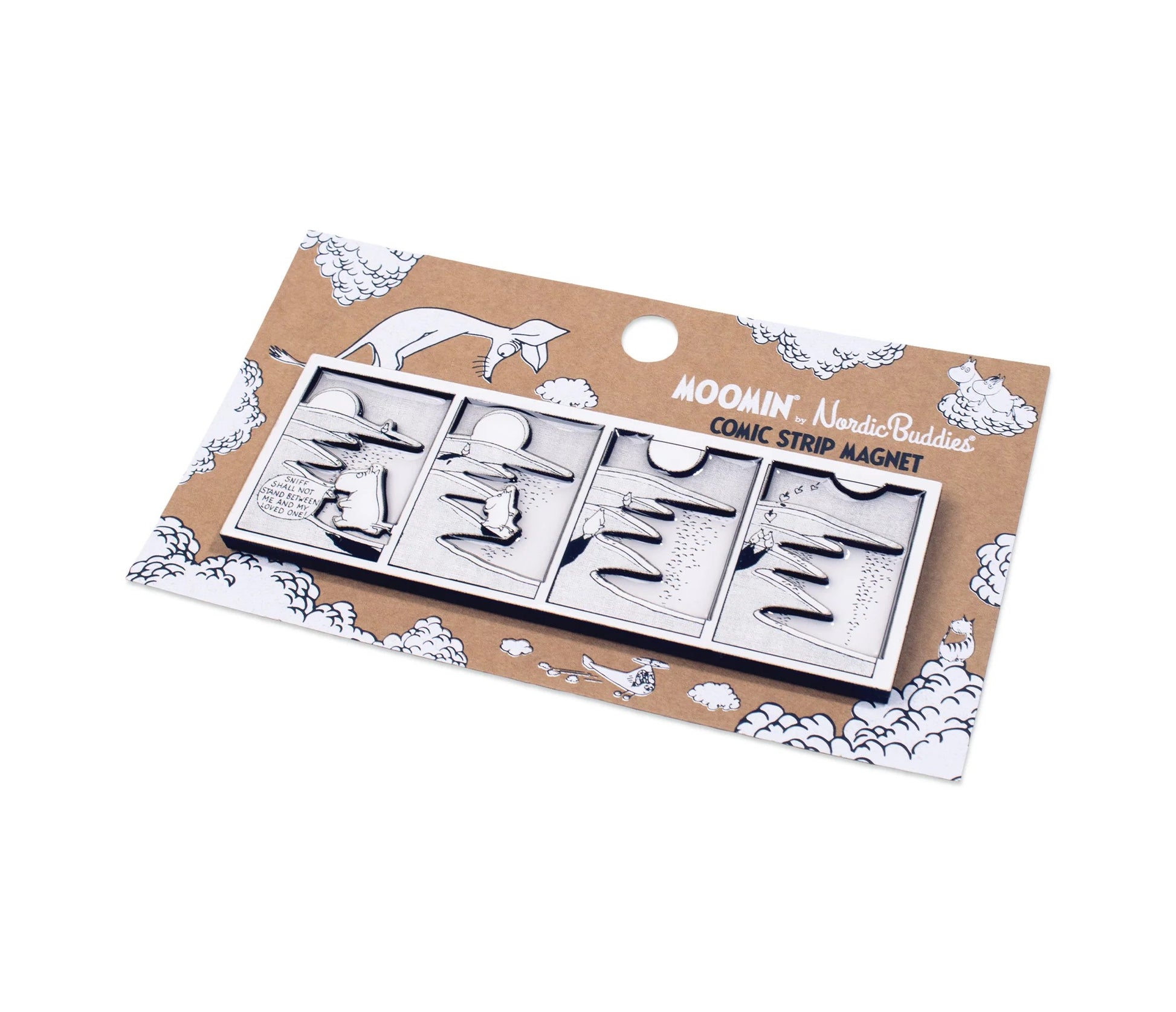 Comic strip fridge magnet - Moomin - Aamu.co.uk - NordicBuddies - Aamu.co.uk